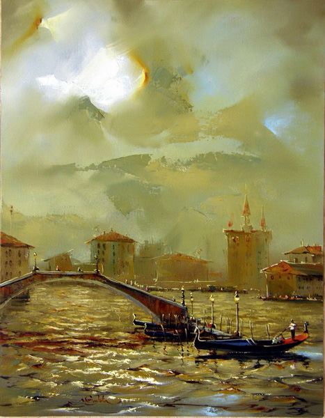 The Venetian bridge